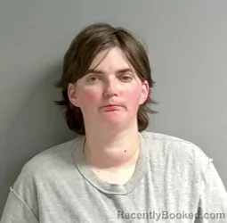 Mugshot of Kaitlin Schumaker booked in Calhoun County, Alabama on September 14, 2026