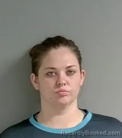 Mugshot of Lacey Schmidt booked in Calhoun County, Alabama on June 10, 2026