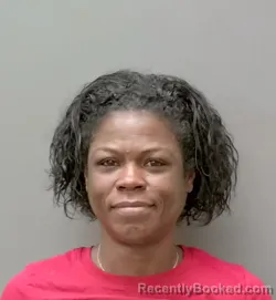 Mugshot of Tyesheia Scott booked in Calhoun County, Alabama on July 2, 2026