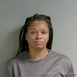Mugshot of Breanna Thompson booked in Calhoun County, Alabama on May 6, 2026