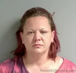 Mugshot of Christina Taliaferro booked in Calhoun County, Alabama on April 23, 2026