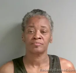 Mugshot of Carolyn Weathers booked in Calhoun County, Alabama on August 16, 2026