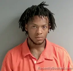 Mugshot of Chardarious Woodgett booked in Calhoun County, Alabama on April 25, 2026