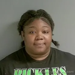 Mugshot of Deneisha Wallace booked in Calhoun County, Alabama on June 4, 2026