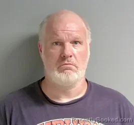 Mugshot of Thomas Wildman booked in Calhoun County, Alabama on May 4, 2026