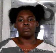 Mugshot of Destiney Thomas booked in Chambers County, Alabama on August 22, 2026