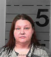 Mugshot of Stacey Lynn Robertson booked in Chambers County, Alabama on September 13, 2026