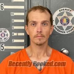 Booking photo from Cherokee County, Alabama
