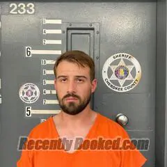 Booking photo from Cherokee County, Alabama