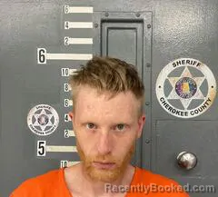 Mugshot of JUSTIN REDDISH booked in Cherokee County, Alabama on April 1, 2026