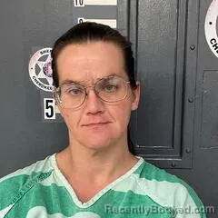 Mugshot of CHRISTINA EVANS booked in Cherokee County, Alabama on April 10, 2026