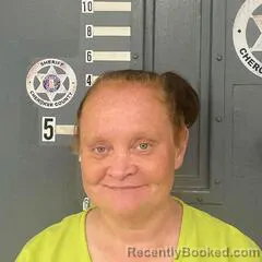 Mugshot of CHRISTY HOGUE booked in Cherokee County, Alabama on April 25, 2026