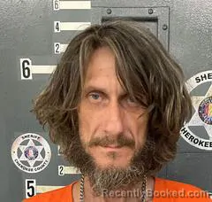 Mugshot of JASON NICHOLSON booked in Cherokee County, Alabama on May 13, 2026