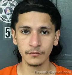 Mugshot of EDGAR GUZMAN RODRIGUEZ booked in Cherokee County, Alabama on May 20, 2026