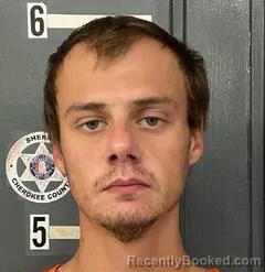 Mugshot of NICHOLAS MOORE booked in Cherokee County, Alabama on June 25, 2026