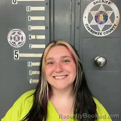 Mugshot of SAVANNA CRANE booked in Cherokee County, Alabama on June 25, 2026