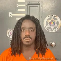Mugshot of KHALID SKINNER booked in Cherokee County, Alabama on August 2, 2026