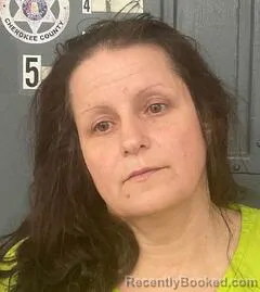 Mugshot of SANDY MCNEAL booked in Cherokee County, Alabama on August 4, 2026
