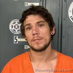 Mugshot of Levi Wigley booked in Cherokee County, Alabama on August 7, 2026