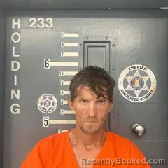 Mugshot of Eric Rogers booked in Cherokee County, Alabama on August 7, 2026