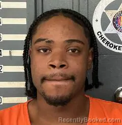 Mugshot of Kobe Starr booked in Cherokee County, Alabama on August 9, 2026