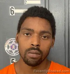 Mugshot of Quartez Powell booked in Cherokee County, Alabama on August 13, 2026