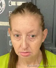Mugshot of Laura Bice booked in Cherokee County, Alabama on August 19, 2026