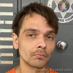 Mugshot of Tristan Bruno-Mendez booked in Cherokee County, Alabama on August 19, 2026