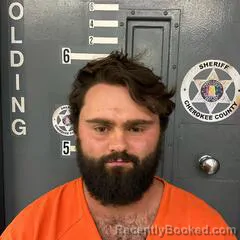 Mugshot of Brady Crane booked in Cherokee County, Alabama on August 23, 2026
