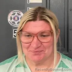 Mugshot of Jerica Sharp booked in Cherokee County, Alabama on October 4, 2026