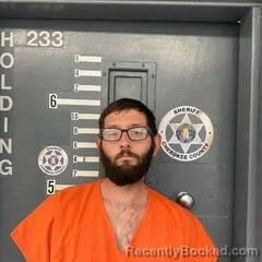 Mugshot of Justin Smith booked in Cherokee County, Alabama on October 9, 2026