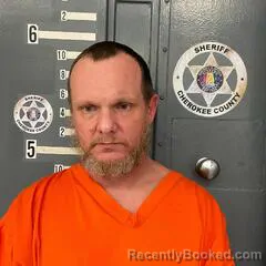 Mugshot of Christopher Hanson booked in Cherokee County, Alabama on October 24, 2026