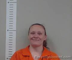 Mugshot of Brittany Washburn booked in Chilton County, Alabama on August 5, 2026