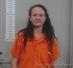 Mugshot of Teresa Amos booked in Chilton County, Alabama on August 12, 2026