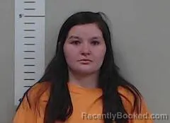 Mugshot of Kaitlin Edwards booked in Chilton County, Alabama on August 25, 2026