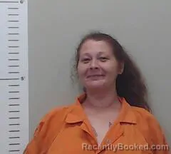 Mugshot of Janna Hickox booked in Chilton County, Alabama on October 4, 2026