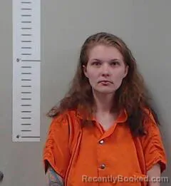 Mugshot of Micaela Collum booked in Chilton County, Alabama on October 20, 2026