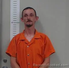 Mugshot of Justin Moats booked in Chilton County, Alabama on August 29, 2026