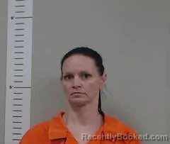 Mugshot of Krista Jones booked in Chilton County, Alabama on August 6, 2026