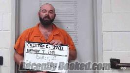 Booking photo from Chilton County, Alabama