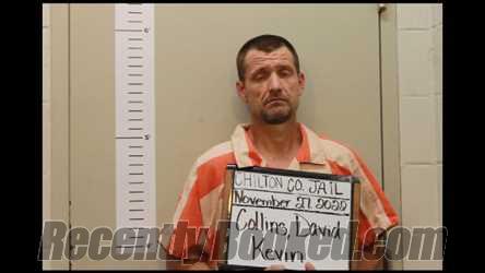 Booking photo from Chilton County, Alabama
