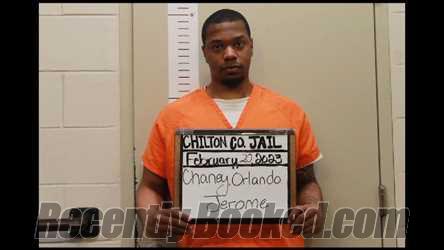 Booking photo from Chilton County, Alabama