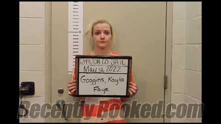 Booking photo from Chilton County, Alabama