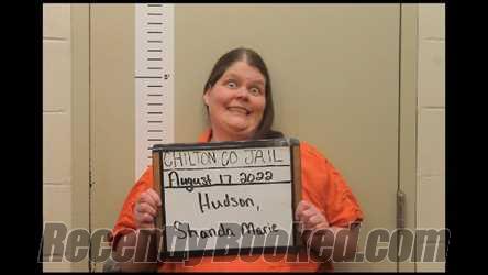 Booking photo from Chilton County, Alabama