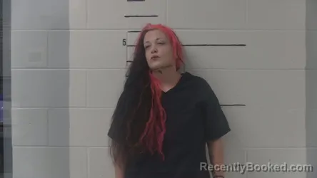 Mugshot of Mary Elizabeth Gunter booked in Clay County, Alabama on April 1, 2026