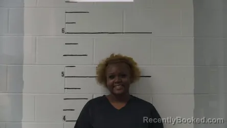 Mugshot of Shakimbria Spidell booked in Clay County, Alabama on September 30, 2026