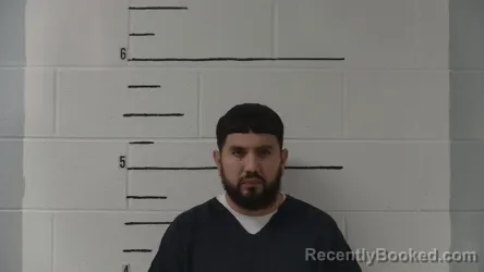 Mugshot of Jesus Beltran booked in Clay County, Alabama on September 14, 2026