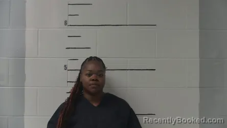 Mugshot of Brittany Carter booked in Clay County, Alabama on September 8, 2026