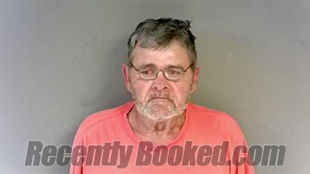 Booking photo from Cleburne County, Alabama