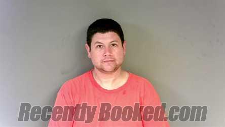 Booking photo from Cleburne County, Alabama